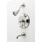 Kingston Brass KB36360PL Tub and Shower Faucet, Polished Nickel KB36360PL - alternate 3